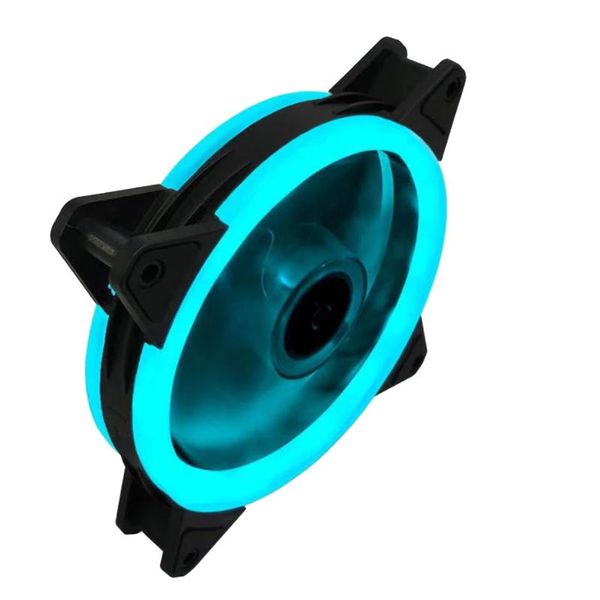 

fans & coolings au42 -case fan 120mm 3pin bearing led computer cooling radiator