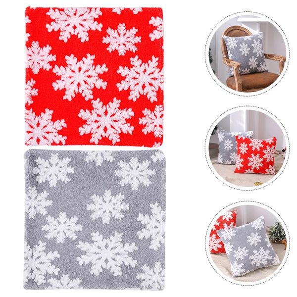 

pillow case 2pcs xmas decorative home throw cases decor sofa for