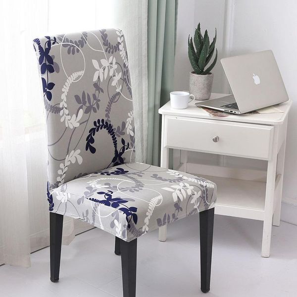 

chair covers spandex elastic removable cover stretch anti-dirty wedding seat dining housse de chaise