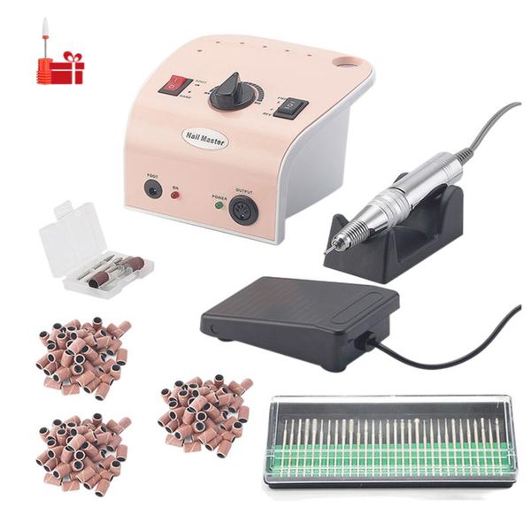 

nail drill & accessories upgrade electric 35000rpm professional kit for acrylic gel nails manicure pedicure with bits