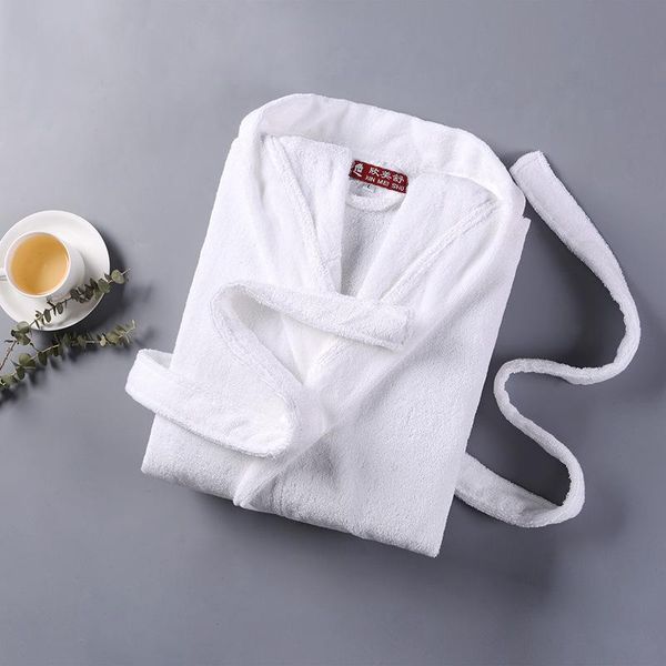 

men's sleepwear men bathrobe winter hooded long thick towel warm bath robe plus size luxury soft thermal dressing gown male robes, Black;brown