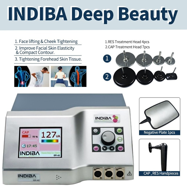 

indiba 448khz tecar therapie ret radiofrecuencia tecar physiotherapy machine on sale