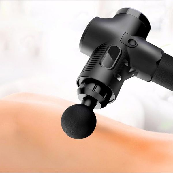 

massage gun sports full body muscle massager electric therapy fascial with digital display screen
