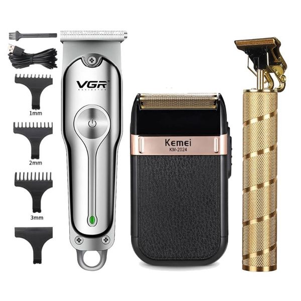 

hair clippers clipper set electric trimmer cordless shaver beard 0mm men barber cutting machine for