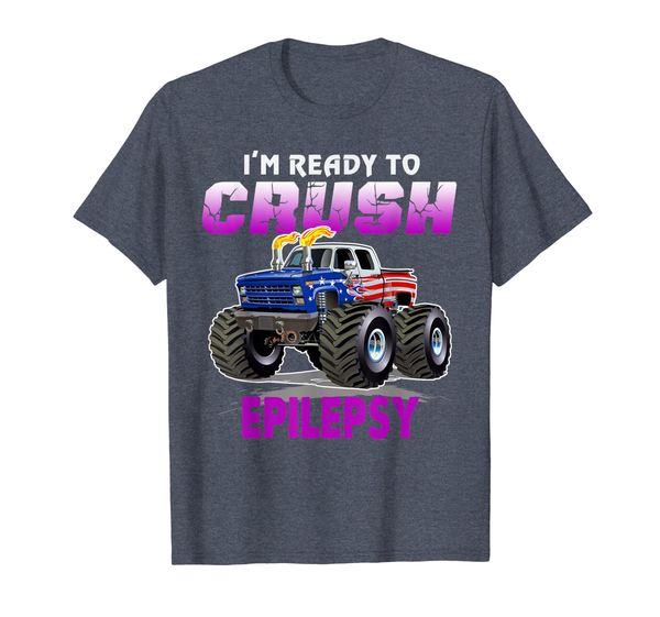 

crush epilepsy shirt funny, White;black