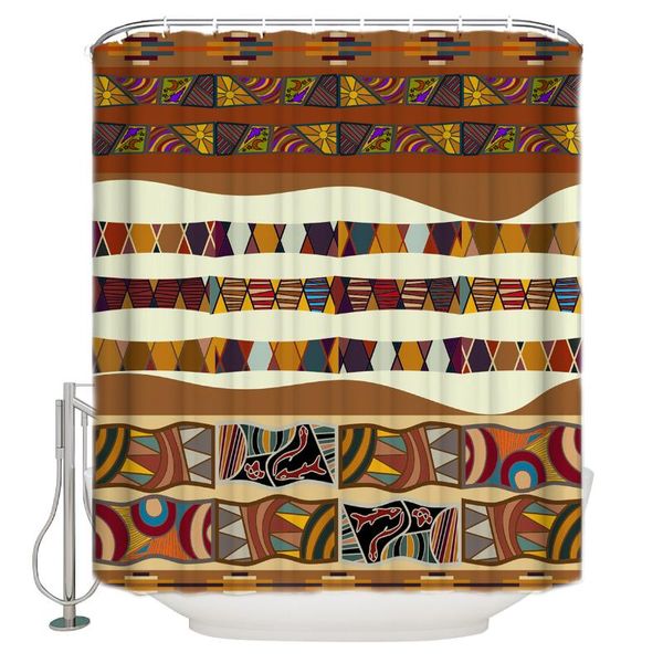 

shower curtains ethnic indain pattern curtain bathroom decor fabric farmhouse