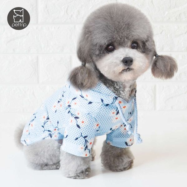 

new spring and pet small sunscreen dog cloth summer