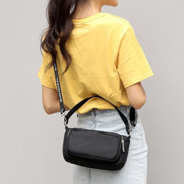 

shoulder bags fashion handbags delicate texture nylon casual messenger bag women large capacity purse elegant handbag