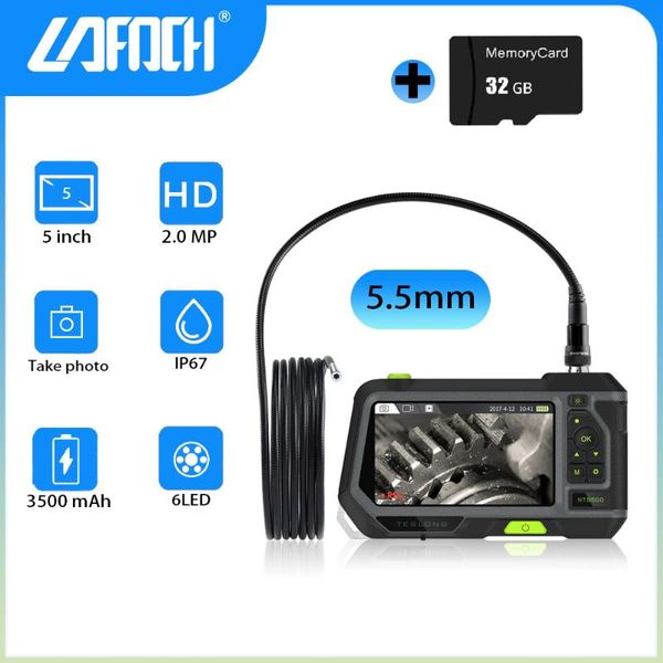 

cameras 5.5mm 1280p hd industrial ip67 waterproof 3m cable pipe repair borescopen for mechanical inspection