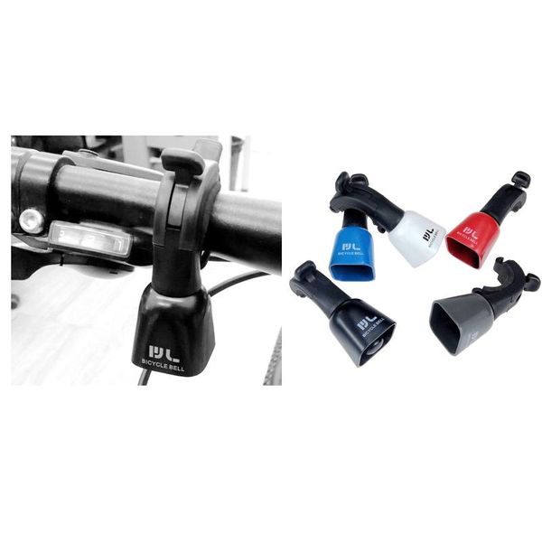 

bike horns mtb road bell, mini bicycle loud tone mountain horn cycling accessories, crisp alarm