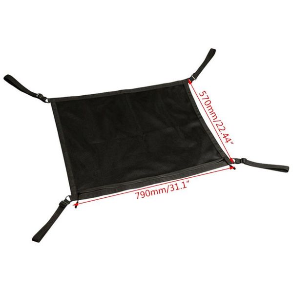 

car organizer ceiling storage net pocket roof interior cargo breathable mesh bag
