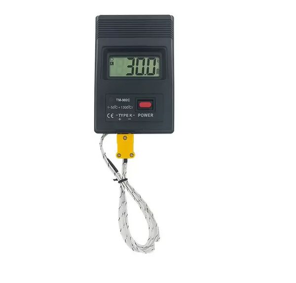 Digitales LCD-K-Typ-Thermometer, Temperatur, Einzeleingang, Pro, Thermoelement-Sondendetektor, Sensor-Lesegerät, TM