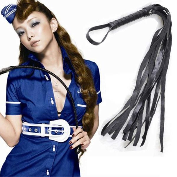 Tails Whip BDSM Sexy Giocattoli per adulti gioco PU in pelle flirt giocattoli del sesso giocattolo del sesso Prodotti fantasy Cosplay SM Couple Queen Couple Ruolo-Play Master P0816