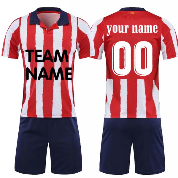 

21 22 customize madrid city club soccer jersey camiseta de futbol maillots football shirt men + kids kit