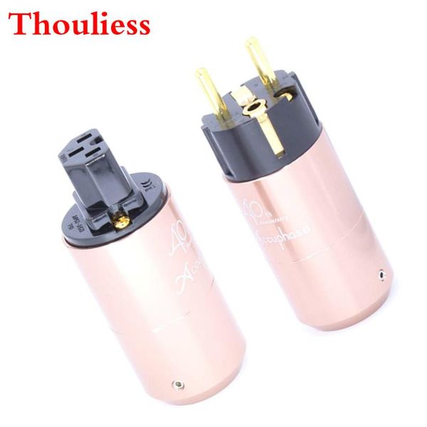 

smart power plugs thouliess pair hifi accuphase 40th eu eur schuko plug iec commector cd vcd dvd ac cable connector