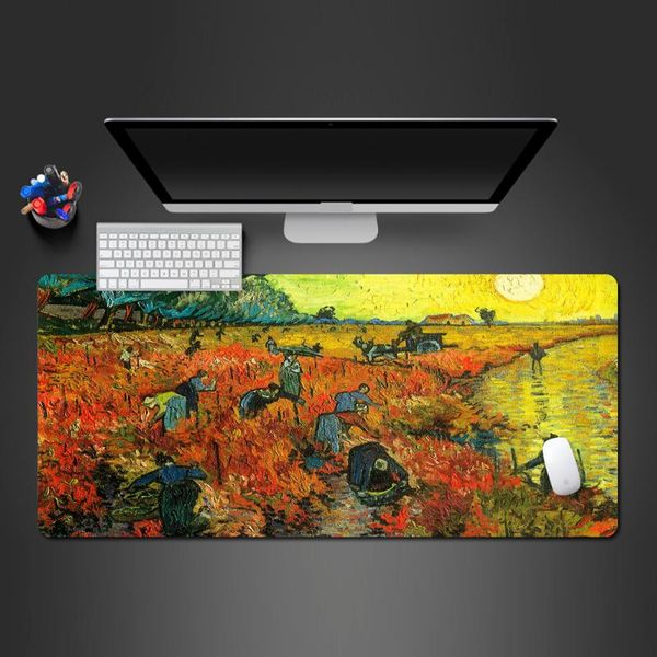 

mouse pads & wrist rests beautiful watercolor pad abstract art mousepad fashion computer keyboard table large game mats