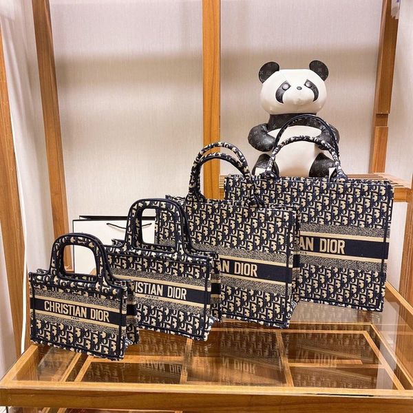 

letter handbag luxurys embroidery latest classic multi pattern fashionable one shoulder portable women's shopping bago9o6