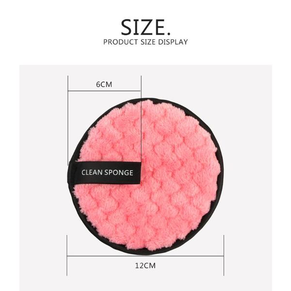 

sponges, applicators & cotton maange face cleansing cloth pads plush puff fashion