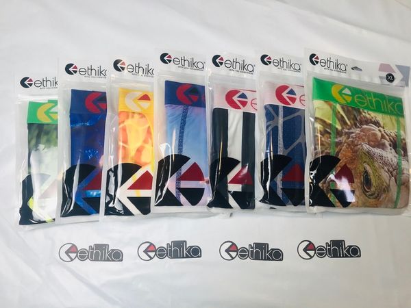 

random styles ethika mens underpants sports mans shorts ethika man pants hip hop skateboard street rock fashion quick dry boxer briefs, Black;white