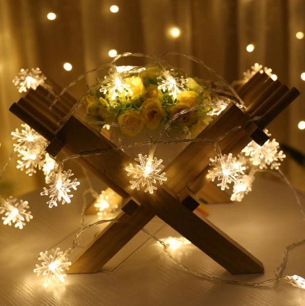 Piccole luci colorate Star Torce Festival Party INS Luce decorativa Sorpresa Regalo di Natale Stringa di neve LED