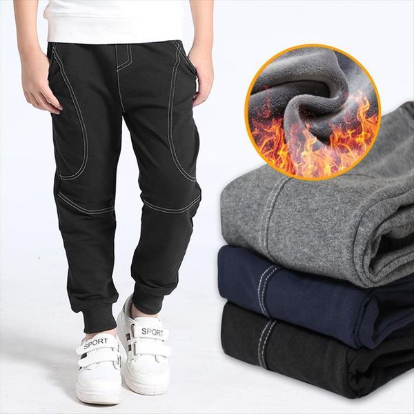 

teenage boys pants cotton winter thick kids trousers sports for autumn 5 6 8 10 12 14 year casual boy, Blue