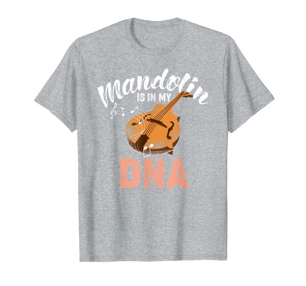 

funny mandolin player string instrument musician t-shirt, White;black