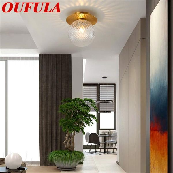 

ceiling lights outela copper modern aisle decorative for home porch corridor