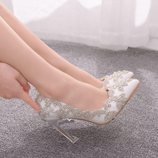 

dress shoes women's shoes crystal queen, wedding ciiw, Black