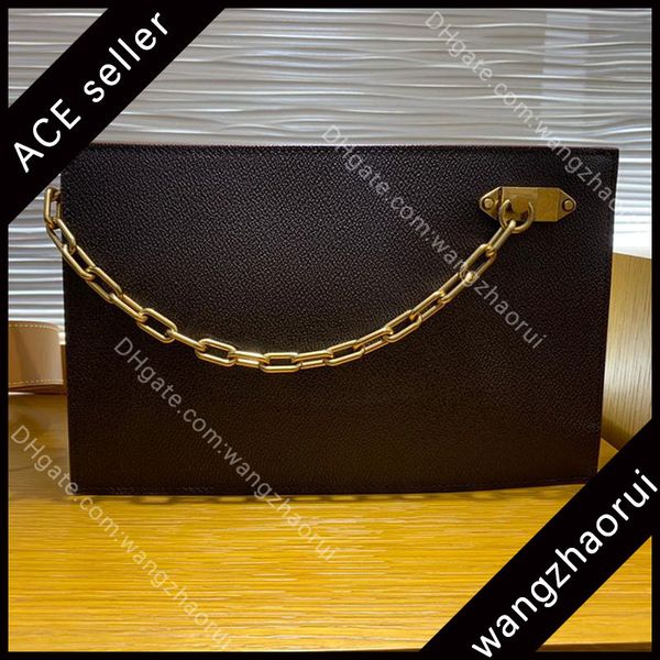 

fashion bag genuine leather handbag classic purse men's wallet with box a009