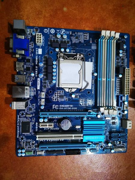 

motherboards h77m-d3h for gigabyte 1150 ddr3 deskmotherboard