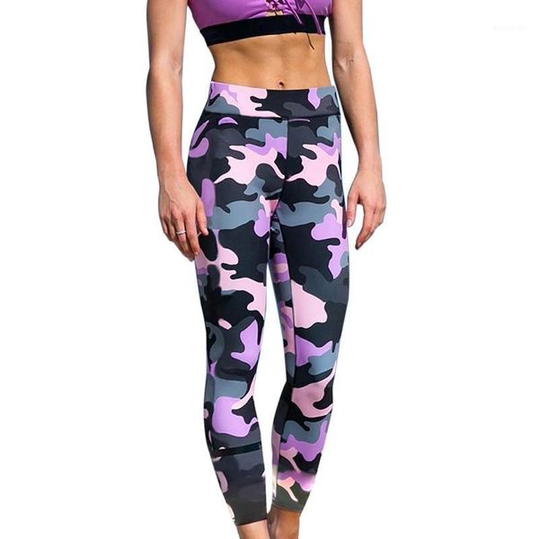 

yoga outfits women stretch leggings print fitness gym pants high waist breathable training running tight trousers1, White;red