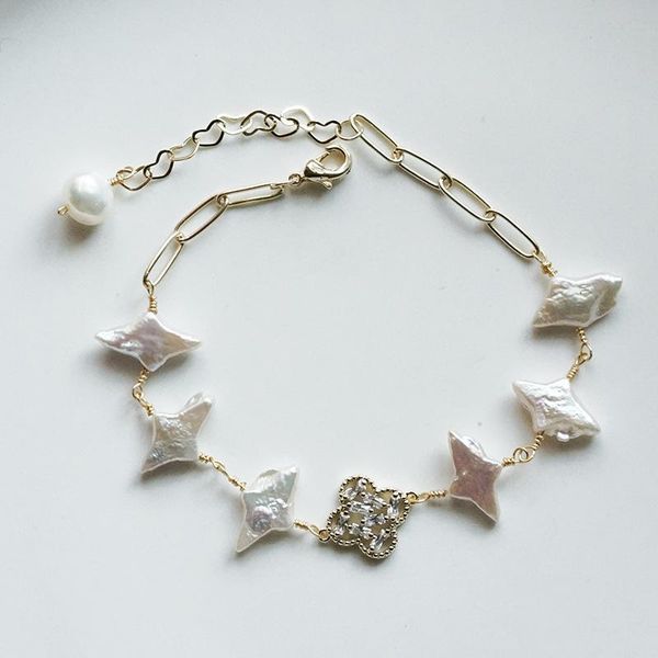 

spring and summer new round bead shell bracelet women fashion all-match bracelet sale, Black
