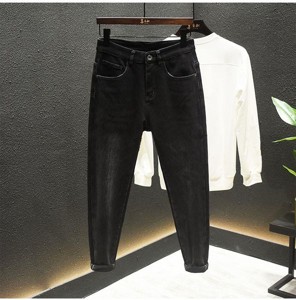 

men's jeans sq10435 fashion 2021 runway luxury european design party style clothing, Blue