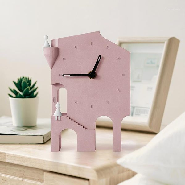 

desk & table clocks creative nordic clock modern standing living room reloj de mesa home decoration df50tz1