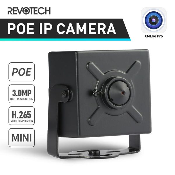 

xmeye poe hd 3mp h.265 mini ip camera 1296p / 1080p 3.7mm lens indoor security metal onvif ip cctv system cam p2p