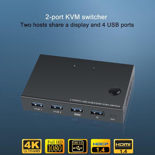 

hubs kvm switch box driver-switcher for mouse keyboard pinter computer accessories drop