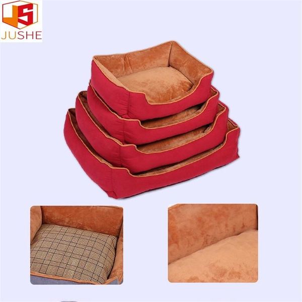 

kennels & pens fashion deerskin pet dog cat kennel bed oxford cloth custom