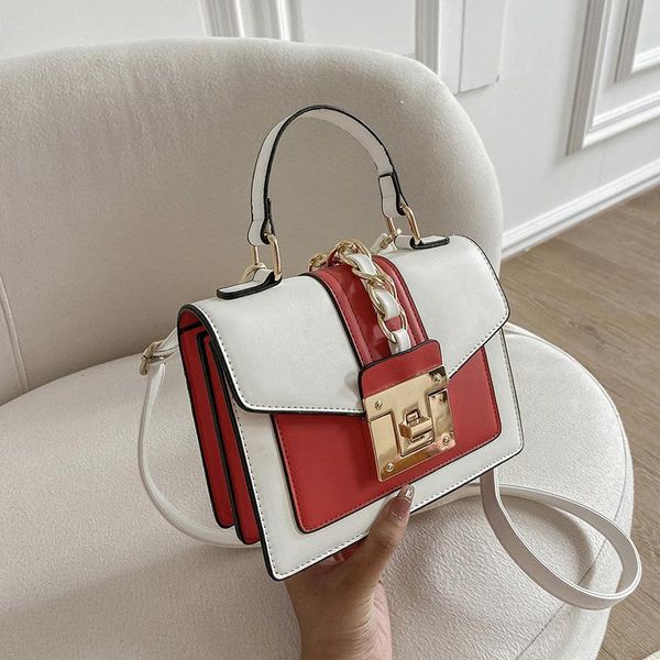 

evening bags female bag 2021 european and american fashion square handbag net celebrity western style shoulder messenger