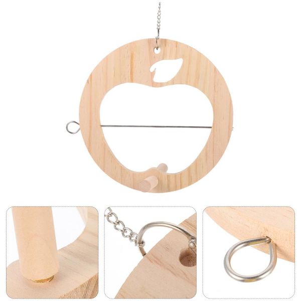 

other bird supplies creative food skewer wood stand parrot fruit cage ornament