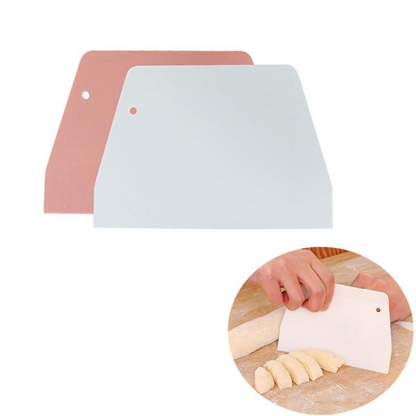 

baking & pastry tools 2pcs dough scrapers cream smooth cake spatula scraper multipurpose kitchen for pizza