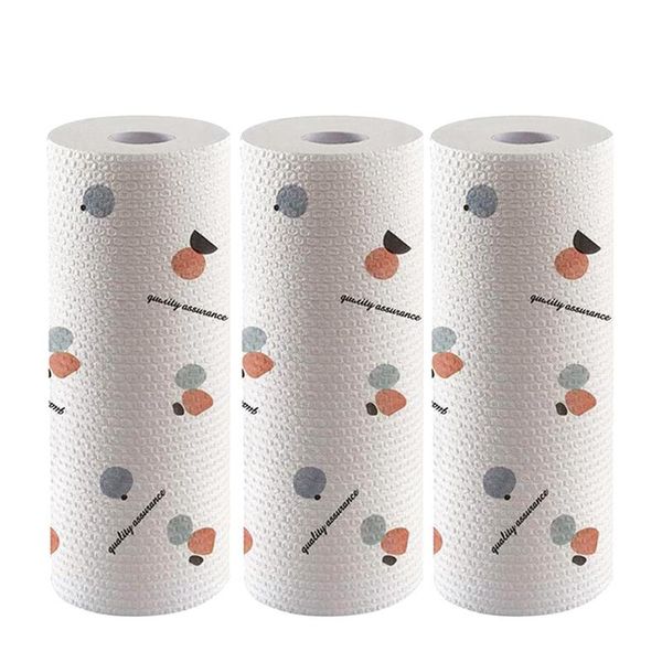 

cleaning cloths 3 pack ultra absorbent kitchen paper towels eco friendly washable,food oil absorbing papers wet dry usage dish rag
