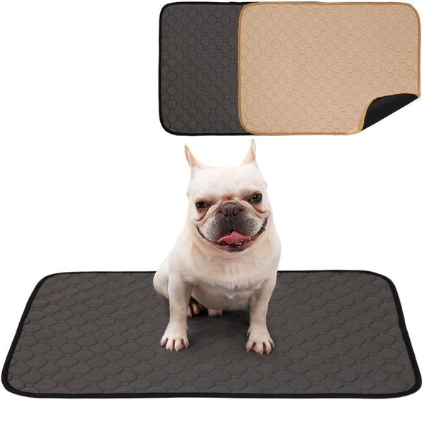 

kennels & pens waterproof training dog pee mat strong water absorption bed washable car sofa anti-slip pet toilet blanket for dogs cats