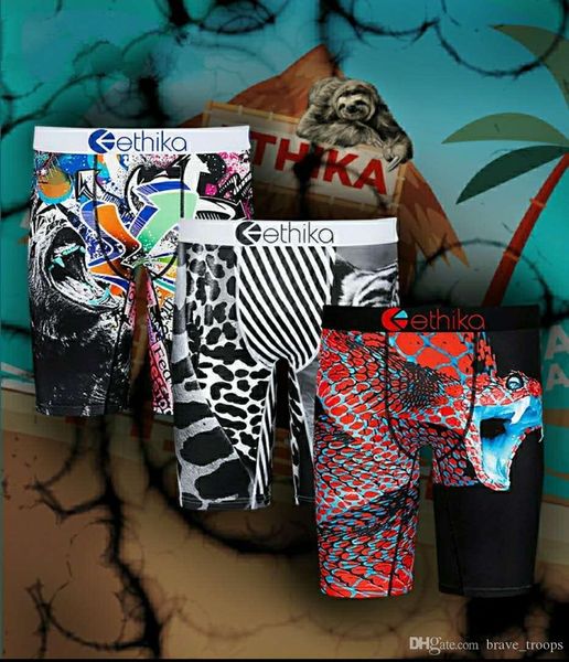 

new arrival outfits men ethika boxers elastic men underwear sportswear fitness leggings boxers briefs 00761564