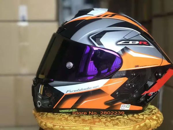 

motorcycle helmets full face helmet x14 orange hon motor riding motocross racing motobike