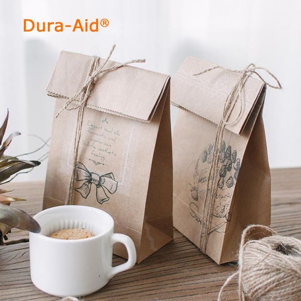 

gift wrap dura-aid merry christmas kraft paper bag, party bags for gifts 10pcs/lot