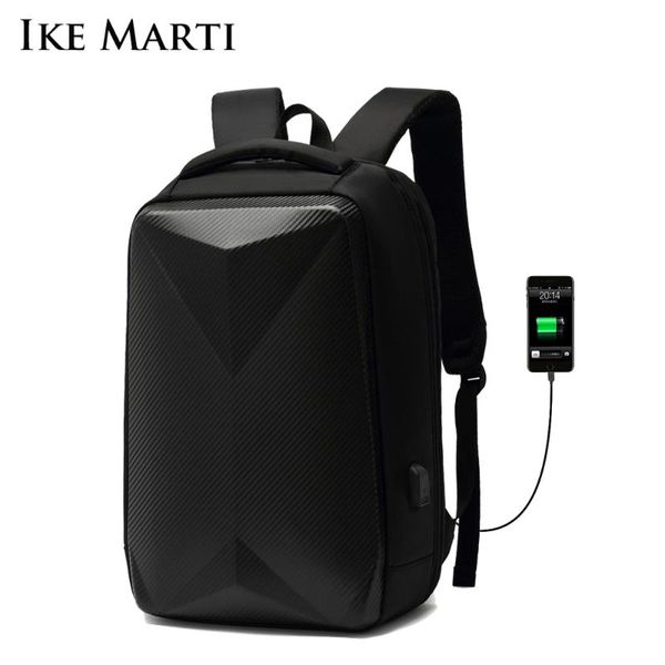 

backpack ikemarti men 15.6 inch lapbackpacks hard shell charging male travel bag mochilas waterproof anti-theft