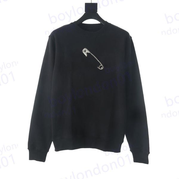 

fashion mens hoodies couples casual pullover long sleeve street hip hop cotton designer loose fit womens hoodie sweatshirt, Black