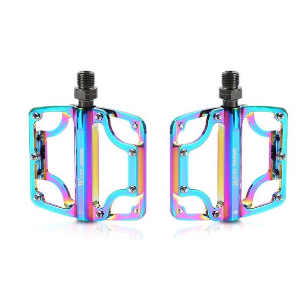 

bike pedals west biking ultralight seal bearings bicycle cycling road bmx mtb flat platform parts accessories