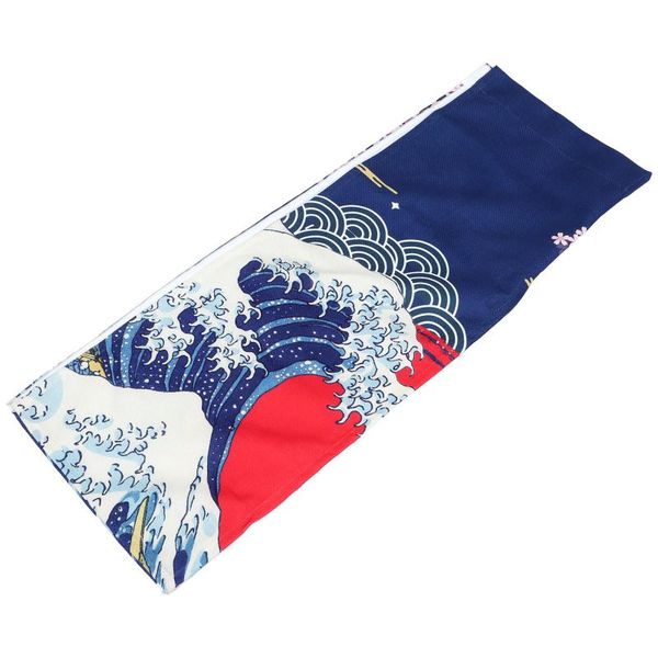 

curtain & drapes 1pc unique printing durable toilet creative hanging (blue)