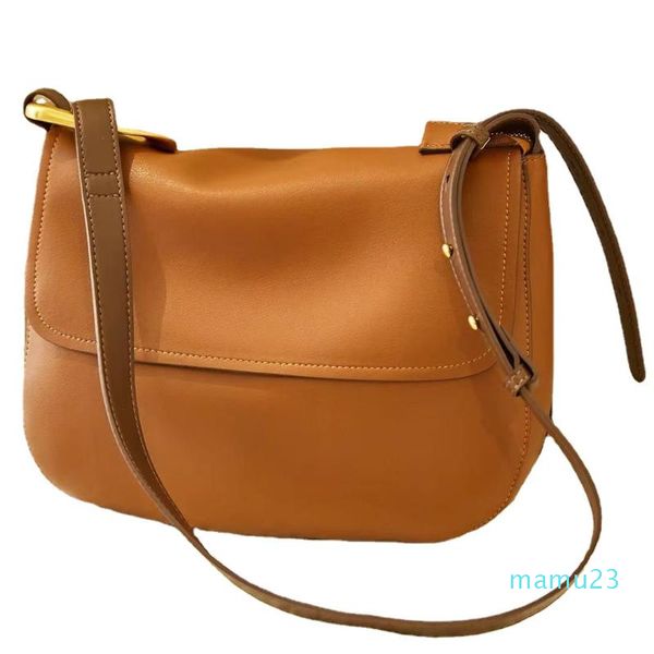 

evening bags retro large-capacity shoulder bag wild niche leather messenger 2021 fashion simple commuter handbags luxury designer